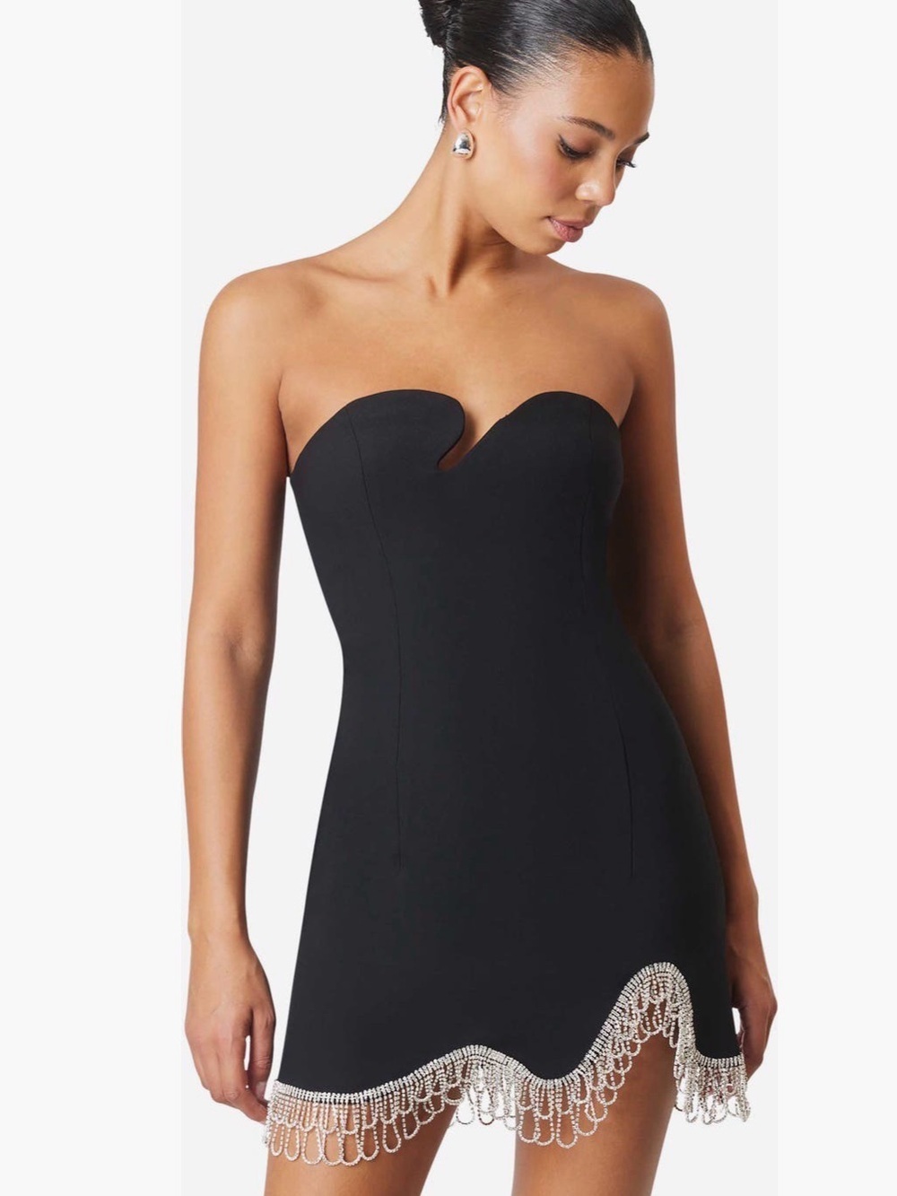 ELLIATT  delia crystal-embellished party dress